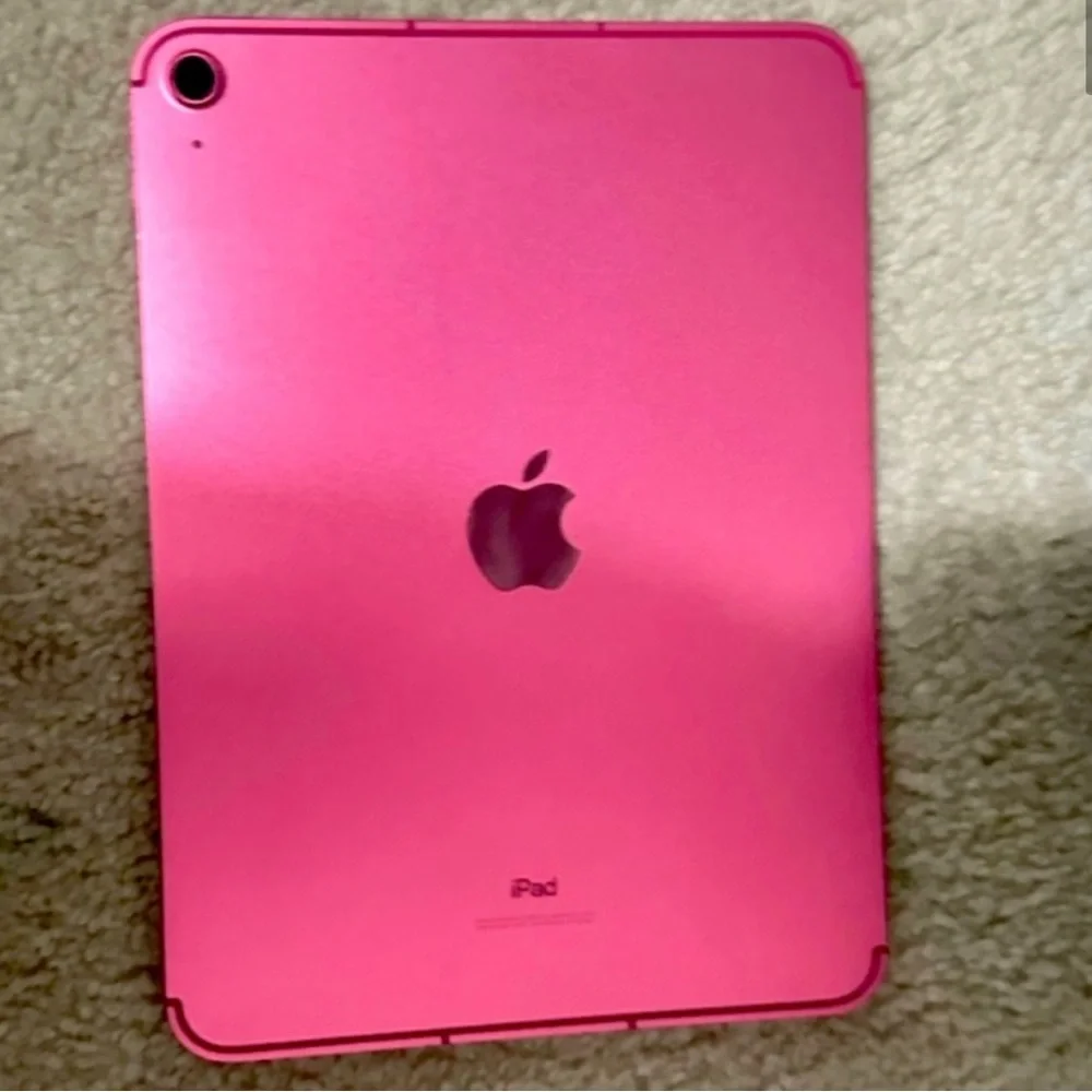 Apple Pink iPad Sleek Design